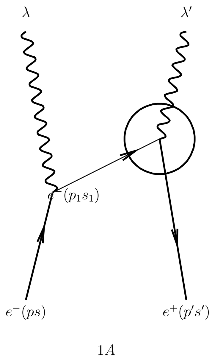 3-momentum is also conserved at the second vertex, that is, \matrixelement{n}{H_T}{k} vanishes unless \kvec'=\pvec'+\pvec_1.