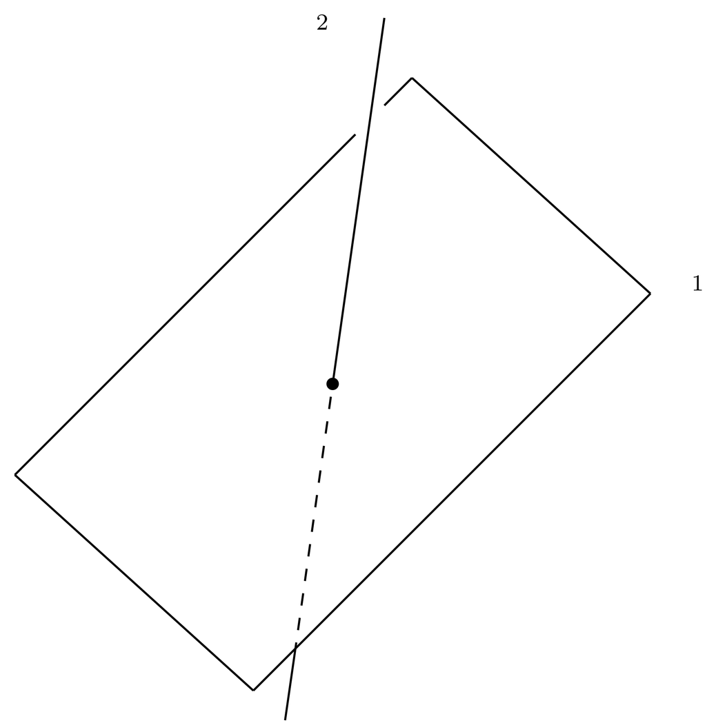 An operator A acting on ket space \ES has eigenspaces \ES_n, associated with its discrete eigenvalues a_n.